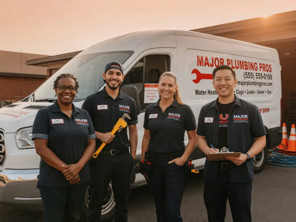 Drain Cleaning Services company in Ringle, WI
